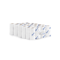 Бумага туалетная 2слойн PAPERO белая 15 м