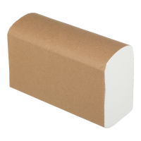 Полотенца-вкладыши Z-образ 2-слой Buroclean белые 20 х 23 см (160 шт)