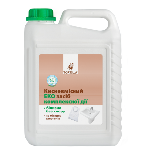 Кислородное средство комплексного действия (Белизна без хлора) Tortilla Эко 5000 мл