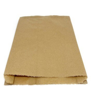 Пакет бумажный 22+6 х 32 см крафт 1000 шт