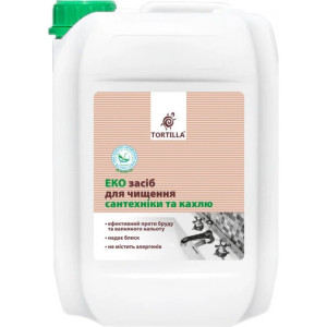 Средство для мытья сантехники и кафеля Tortilla Эко 4700 мл