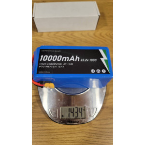 Аккумулятор для дрона Sokill (LiPo, 6s, 22.2V, 10000mAh, 100C)