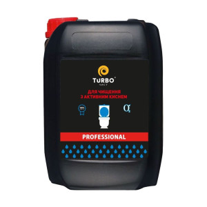 Средство для чистки унитазов с активным кислородом TURBO PROF 4700 мл
