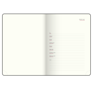 Щоденник датований 2026 А5 BuroMax BLOOM, 320 стр., помаранчевий (BM.21156-11)