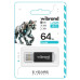 USB флеш накопитель Wibrand 64GB Cougar Black USB 2.0 (WI2.0/CU64P1B)