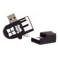 USB флеш накопитель ColorWay Piano 64 GB 3.0 Black (CW-USBPO64)