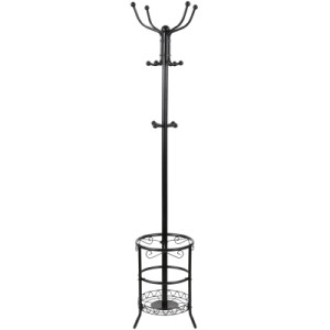 Вешалка напольная Аклас Берест VKY-6033B 182x42 (Черный) (00164099)