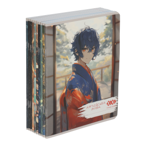 Набор тетрадей ученических общих, 10 штук, 8 предметов, ANIME, 48 л. (ZB.1704-99)