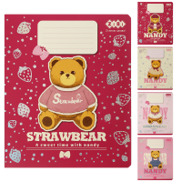Зошит учнівський загальний BEAR, 48 арк., клітинка, KIDS LINE (ZB25.1786K)