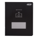 Тетрадь ученическая общая BLACK, 48 л., клетка, биология, структ.лак, KIDS LINE (ZB.1700-15)