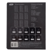 Тетрадь ученическая общая BLACK, 48 л., клетка, геометрия, структ. лак, KIDS LINE (ZB.1700-08)