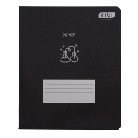 Зошит учнівський загальний BLACK, 48арк., клітинка, хімія, структ.лак, KIDS LINE (ZB.1700-04)