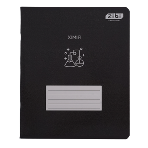 Тетрадь ученическая общая BLACK, 48 л., клетка, химия, структ.лак, KIDS LINE (ZB.1700-04)