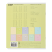 Тетрадь ученическая общая PASTEL, 48 л., клетка, биология, выборочный УФ лак + тисн. фольгою, KIDS LINE (ZB.1701-15)