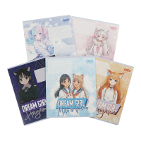 Зошит учнівський шкільний ANIME, 12 арк., клітинка, KIDS LINE (ZB25.1754K)