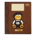 Тетрадь ученическая школьная BEAR, 24 л., клетка, KIDS LINE (ZB25.1772K)