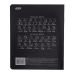 Тетрадь ученическая школьная BLACK, 18 л., линия, KIDS LINE (ZB25.1760L)