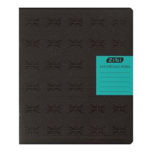Тетрадь ученическая школьная BLACK, 36 л., клетка, английский, KIDS LINE (ZB.1730-01)