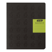 Зошит учнівський шкільний BLACK, 36арк., клітинка, біологія, KIDS LINE, (ZB.1730-08)