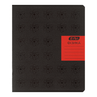 Тетрадь ученическая школьная BLACK, 36 л., клетка, физика, KIDS LINE (ZB.1730-30)