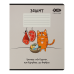 Тетрадь ученическая школьная CUTE CAT, 36 л., клетка, бежевый, KIDS LINE (ZB.1731-28)