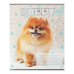 Тетрадь ученическая школьная DOGS, 12 л., косая, KIDS LINE (ZB25.1753C)