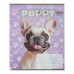Тетрадь ученическая школьная DOGS, 12 л., косая, KIDS LINE (ZB25.1753C)