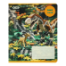 Тетрадь ученическая школьная Dino, 12 л., клетка, ассорти, KIDS LINE (ZB25.1751K)