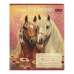 Тетрадь ученическая школьная HORSES, 24 л., клетка, KIDS LINE (ZB25.1770K)