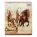 Тетрадь ученическая школьная HORSES, 24 л., линия, KIDS LINE (ZB25.1770L)