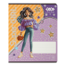 Тетрадь ученическая школьная SUPER GIRL, 18 л., линия, KIDS LINE (ZB25.1761L)