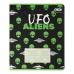 Тетрадь ученическая школьная UFO, 24 л., линия, KIDS LINE (ZB25.1771L)