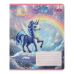 Тетрадь ученическая школьная UNICORN, 12 л., клетка, KIDS LINE (ZB25.1752K)