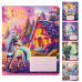 Тетрадь ученическая школьная UNICORN, 12 л., линия, KIDS LINE (ZB25.1752L)