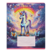 Тетрадь ученическая школьная UNICORN, 12 л., линия, KIDS LINE (ZB25.1752L)