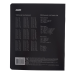 Тетрадь ученическая школьная BLACK, 12 л., клетка (ZB25.1755K)
