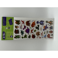 3D наклейки DINO baby микс 23 см, Kids Line (ZB.63382)