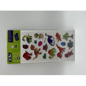 3D наклейки DINO T-Rex 18 см, KIDS Line (ZB.63331)