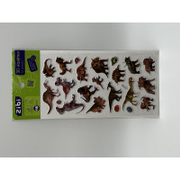 3D наліпки DINO велетні мікс 18 см, KIDS Line (ZB.63381)