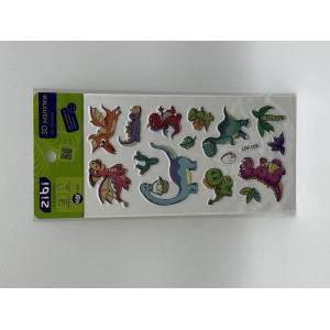 3D наклейки DINO детеныши 18 см, KIDS Line (ZB.63336)