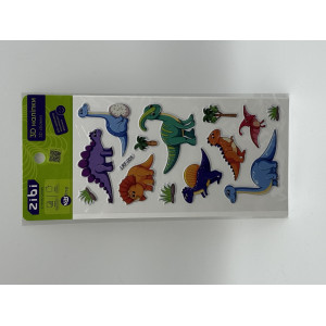 3D наклейки DINO травоядные 18 см, KIDS Line (ZB.63335)