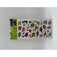 3D наклейки DINO яркий микс 18 см, KIDS Line (ZB.63376)