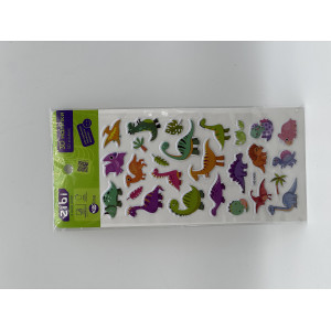 3D наклейки DINO яркий микс 18 см, KIDS Line (ZB.63376)
