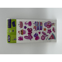 3D наклейки Happy Birthday Love 18 см, KIDS Line (ZB.63350)