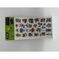 3D наклейки Детеныши-зверята 18 см, KIDS Line (ZB.63330)