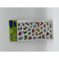 3D наклейки Динозавры детеныши 18 см, KIDS Line (ZB.63324)