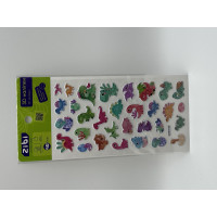 3D наклейки Динозаврыки 18 см, KIDS Line (ZB.63322)