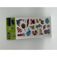 3D наклейки Жители глубин 18 см, KIDS Line (ZB.63346)