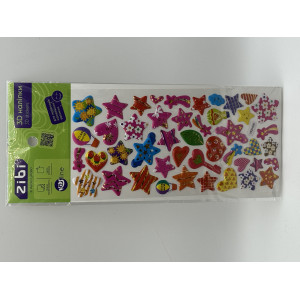 3D наклейки Звездная любовь 23 см, KIDS Line (ZB.63387)