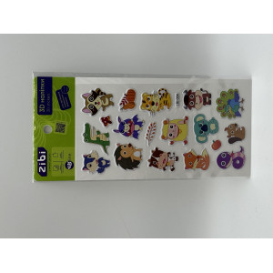 3D наклейки Лесные малыши 18 см, KIDS Line (ZB.63361)